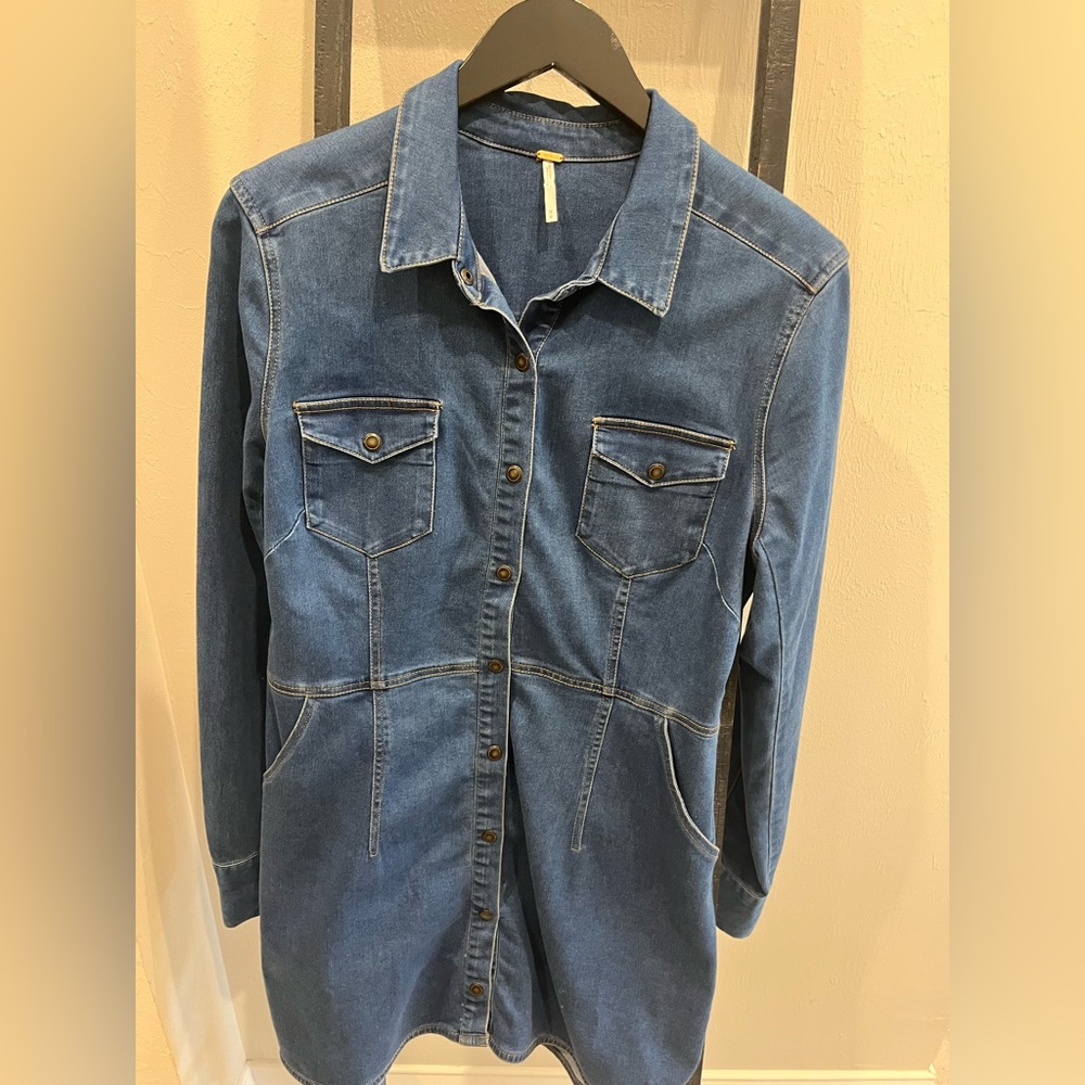 Free People Denim Dress